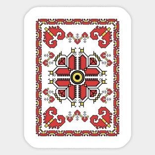 Bulgarian folk motifs Sticker